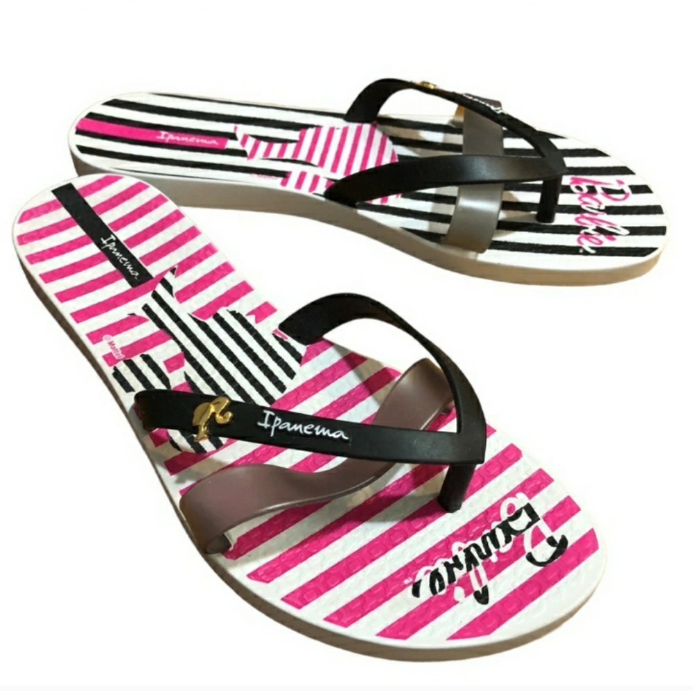 IPANEMA White & Black Barbie Elegance Flip-Flop
